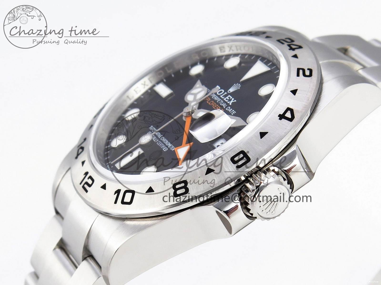 MiroTime 0329 Explorer II 42mm 226570 Black 904L SS GMF 1:1 Best Edition Black Dial on Bracelet VR3285 CHS HighPerformance 1903